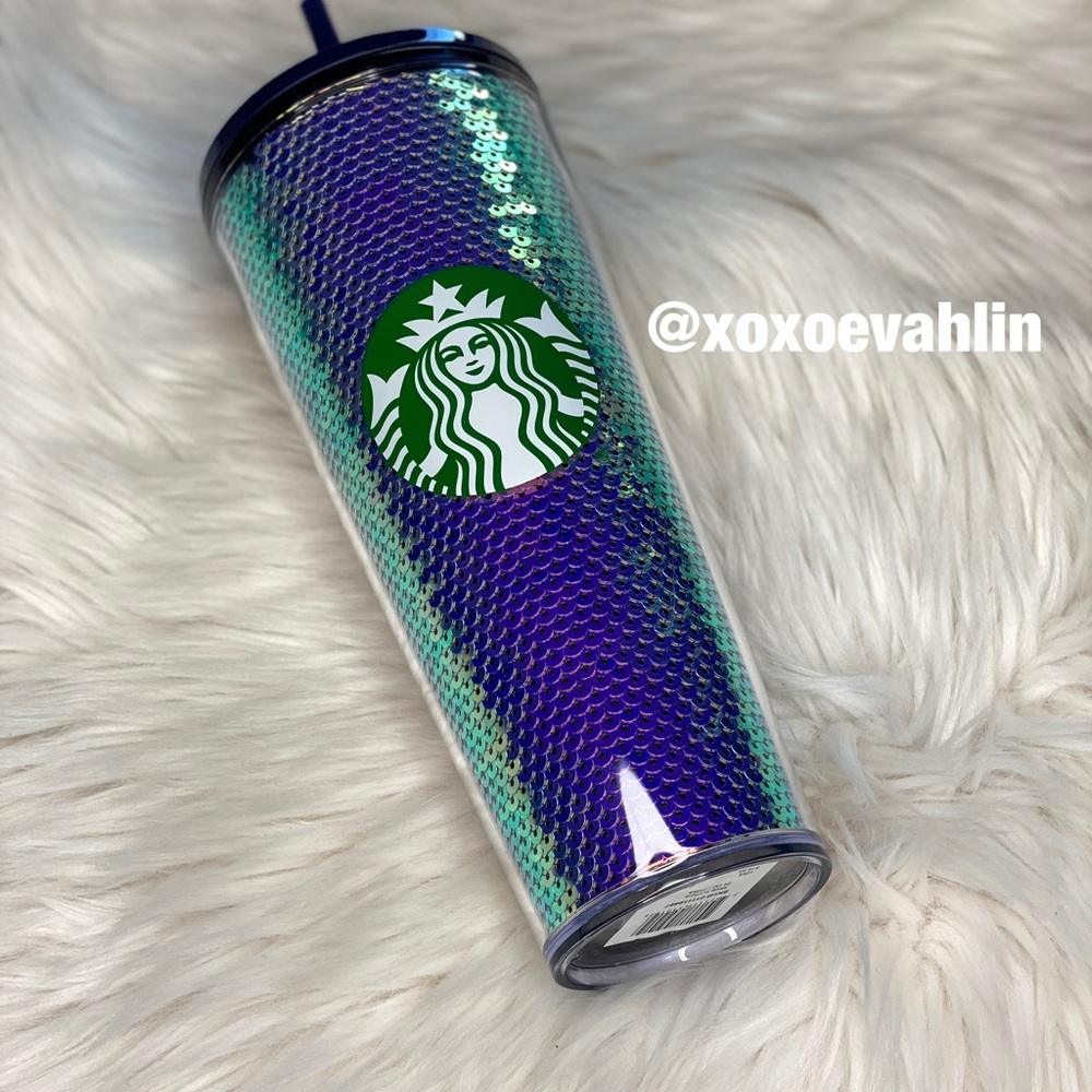 NEW Starbucks Venti Mermaid Tumbler 2020 - Picture 3 of 5